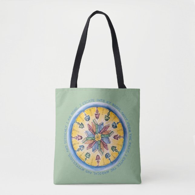 Bolso De Tela El tote del aficionado a los libros (Anverso)