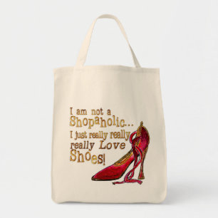 Bolso De Tela El tote del amante del zapato