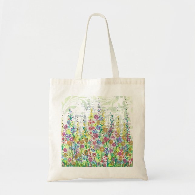 Bolso De Tela El Tote del jardín de la abuela (Frente)