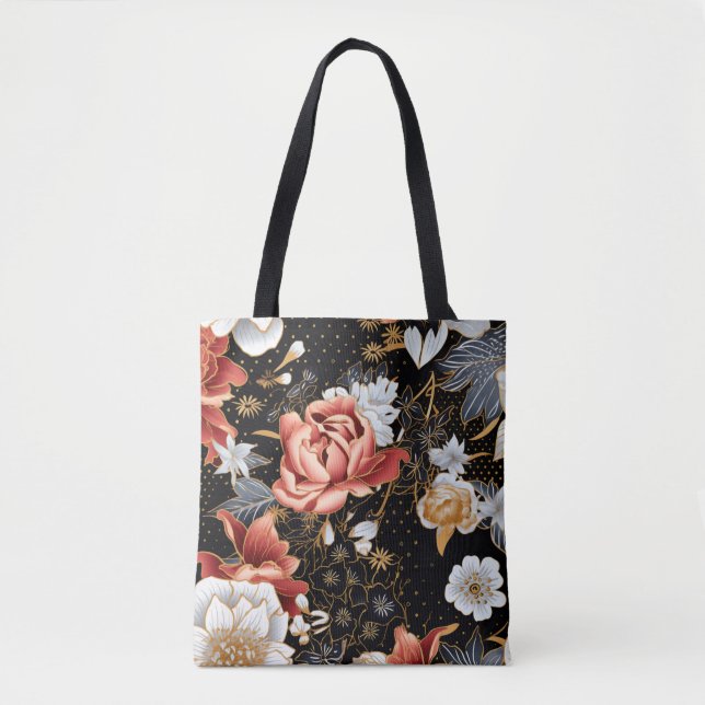 Bolso De Tela El Tote Haute Blossom Carryall (Anverso)