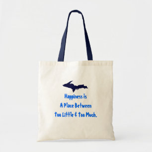 Bolso De Tela El Tote La Felicidad Del Proverbio Finlandés Tamb
