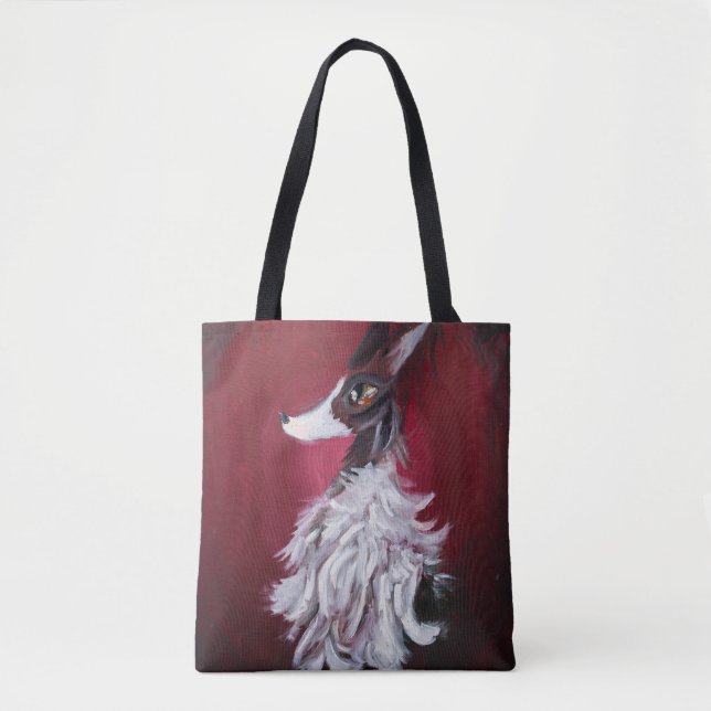 Bolso De Tela El Tote Louie (Anverso)