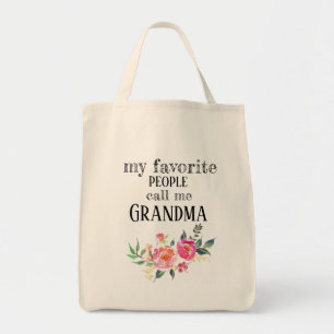 Bolso De Tela El tote preferido de la abuela (personalizado con