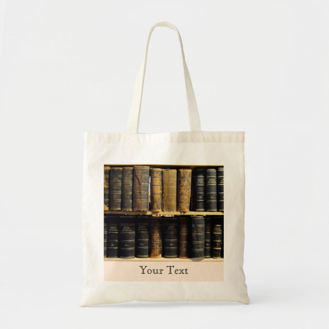 Bolso De Tela El tote preferido de un aficionado a los libros (Frente)