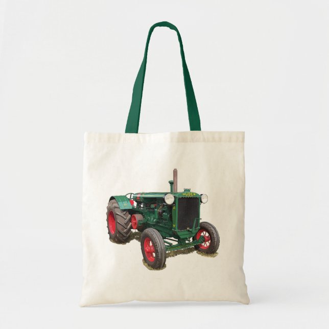 Bolso De Tela El tractor HK Huber (Frente)