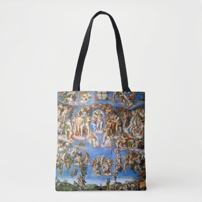 Bolso De Tela El último fallo, Miguel Ángel, 1536-1541 (Anverso)