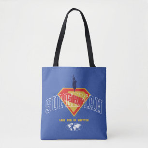 Bolso De Tela El último hijo del emblema de Krypton