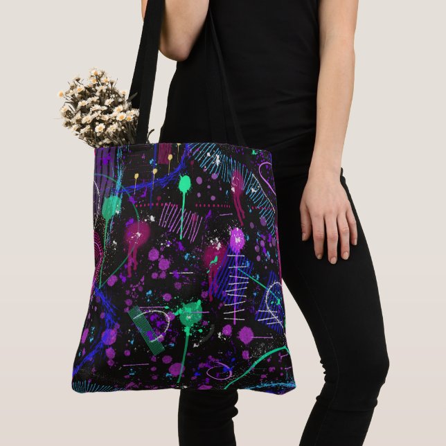 Bolso De Tela El Universo es Amplio (Detalle)