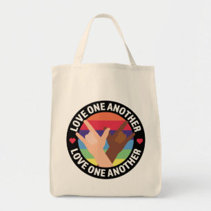 Bolso De Tela El uno al otro