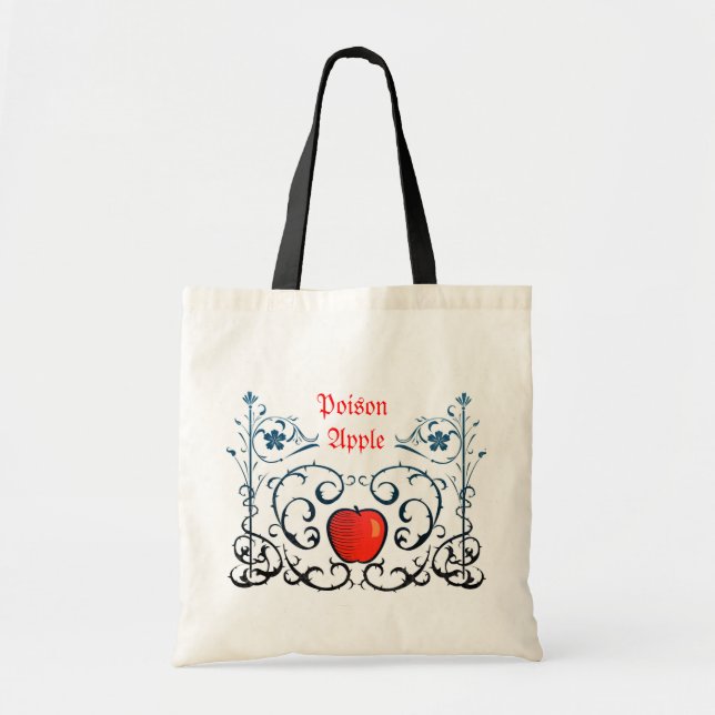 Bolso De Tela El veneno Apple empaqueta (Frente)
