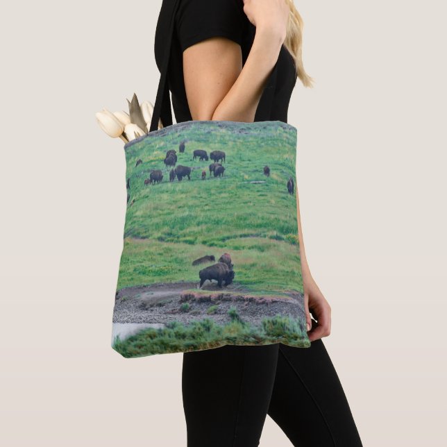 Bolso De Tela El veneno estadounidense (Detalle)