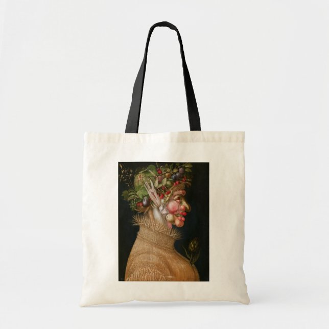 Bolso De Tela El verano, Arcimboldo (Frente)