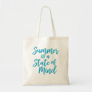 Bolso De Tela El verano es un estado mental.