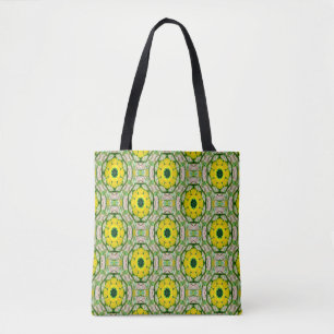 Bolso De Tela El verano florece.