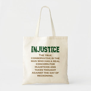Bolso De Tela El Verdadero Conservador Es El Hombre - Cita De In