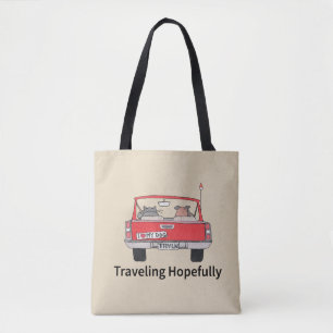 Bolso De Tela El viajar esperanzadamente tote de Shouler