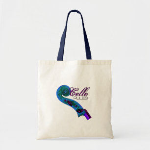 Bolso De Tela El violoncelo gobierna el tote