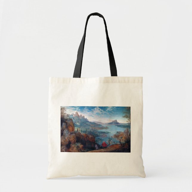 Bolso De Tela El vuelo a Egipto, Pieter Bruegel (Frente)