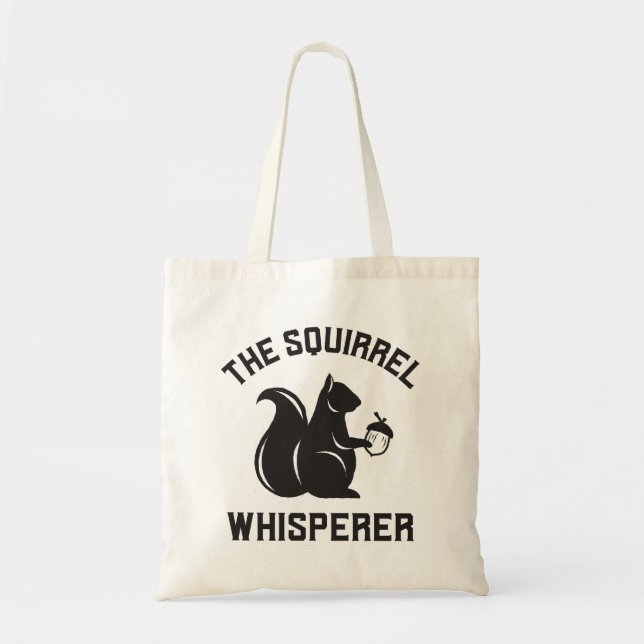 Bolso De Tela El Whisperer de la ardilla | Squirrel Lover (Frente)