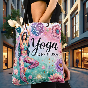 Bolso De Tela El yoga es mi terapia