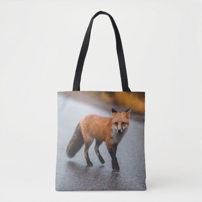 Bolso De Tela El zorro rojo (Anverso)