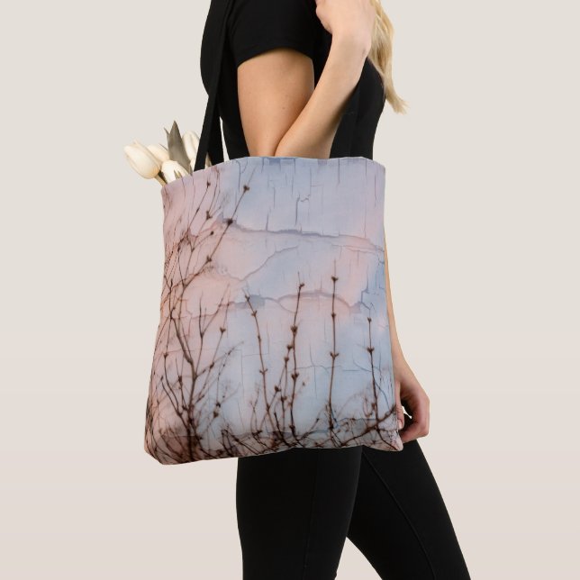 Bolso De Tela Elder Branches Silhouette (Detalle)