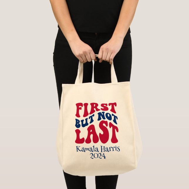 Bolso De Tela Elección primero pero no última Harris (Anverso (producto))
