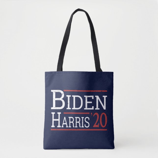 Bolso De Tela Elecciones 2020 - Biden Harris I (Anverso)