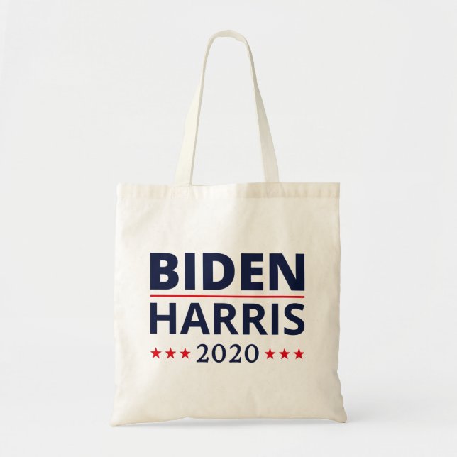 Bolso De Tela Elecciones 2020 - Biden Harris II (Frente)