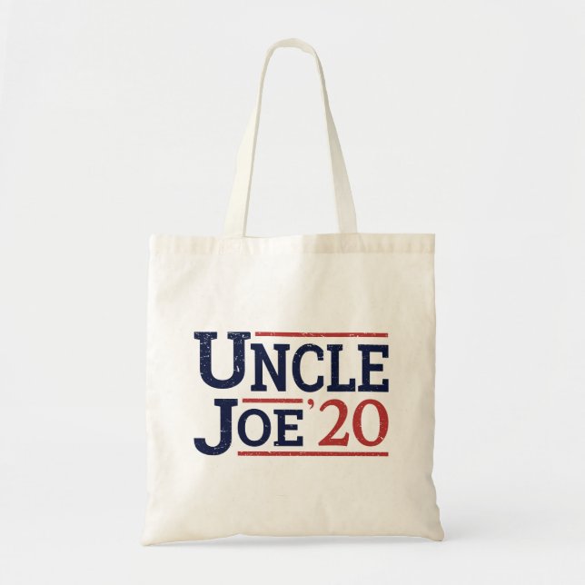 Bolso De Tela Elecciones 2020 - Tío Joe (Frente)
