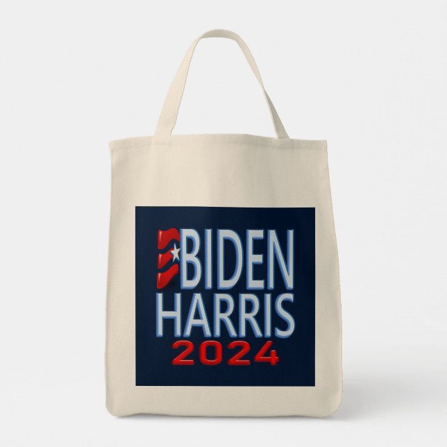 Bolso De Tela Elecciones Biden Harris 2024 (Reverso)