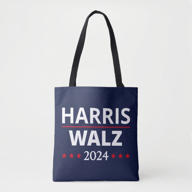 Bolso De Tela Elecciones Harris Walz 2024 III (Anverso)