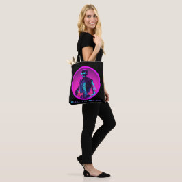 Bolso De Tela Electro Bones