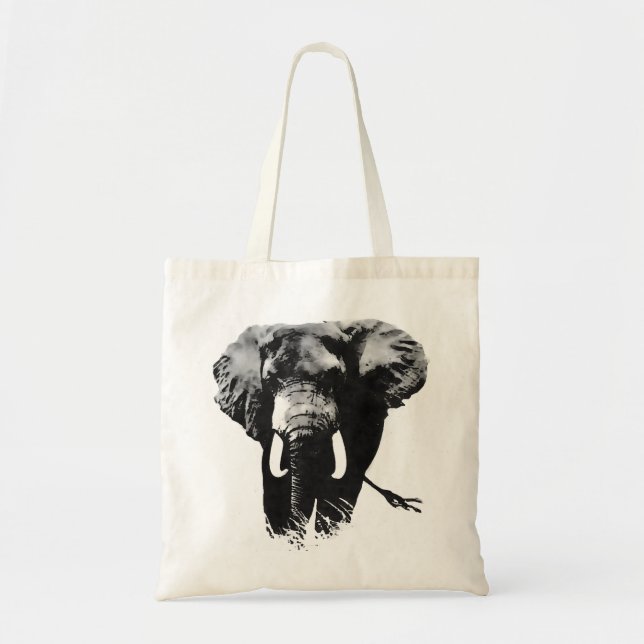 Bolso De Tela Elefante (Frente)