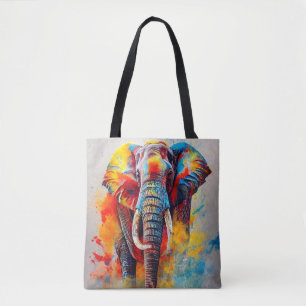 Bolso De Tela Elefante Animal Discovery Adventure Nature Planet