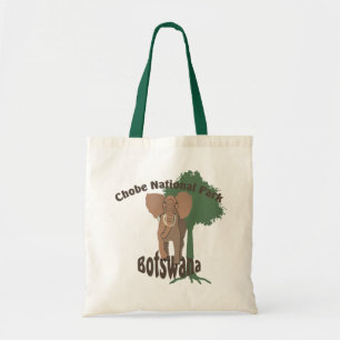 Bolso De Tela Elefante del Parque Nacional de Chobe