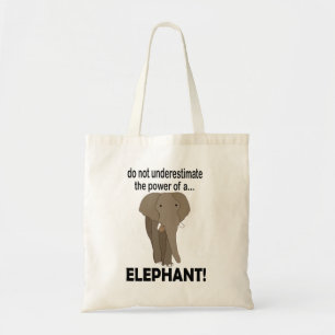 Bolso De Tela Elefante elefante animal salvaje