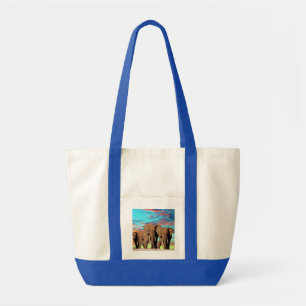 Bolso De Tela Elefante Opal Sunrise, Impulse Tote Bag