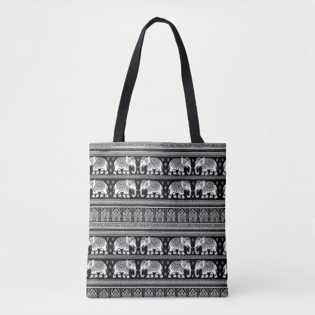 Bolso De Tela elefante patten (Anverso)