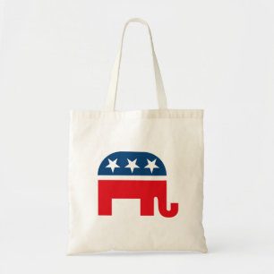 Bolso De Tela Elefante republicano