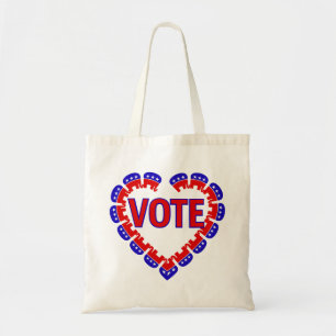 Bolso De Tela elefante republicano por votación