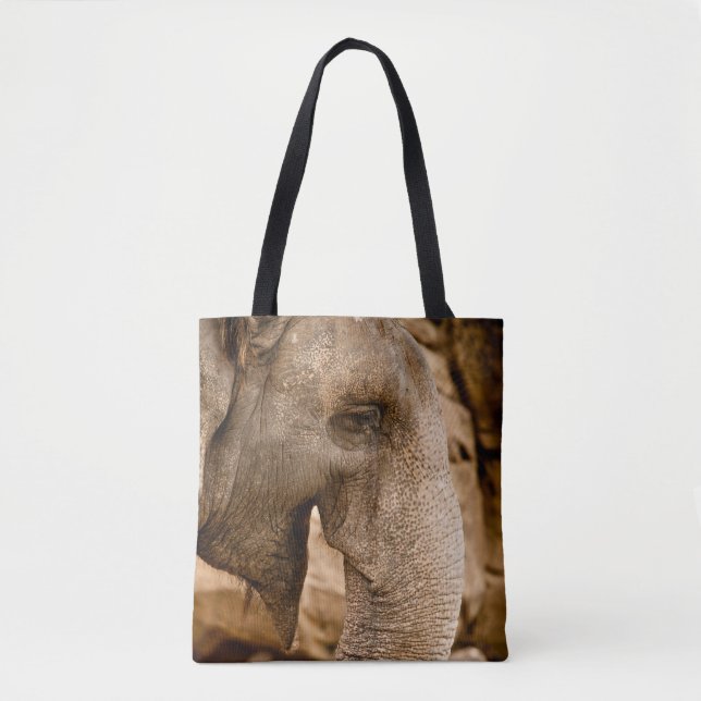BOLSO DE TELA ELEFANTES (Anverso)