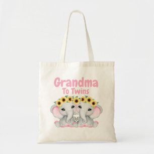 Bolso De Tela Elefantes elefantes de la abuela a los Chicas geme