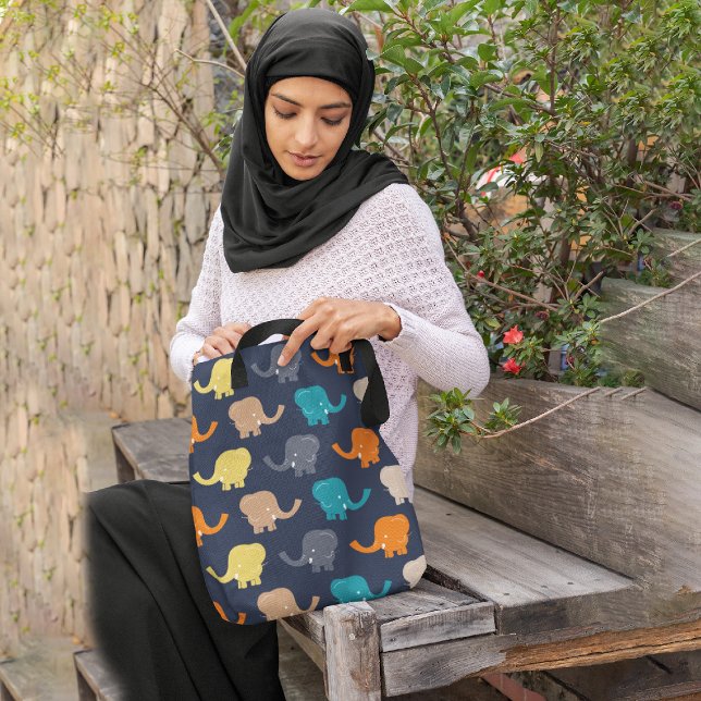 Bolso De Tela elefantes personalizados (Subido por el creador)