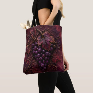 Bolso De Tela Elegancia del Viñedo Real