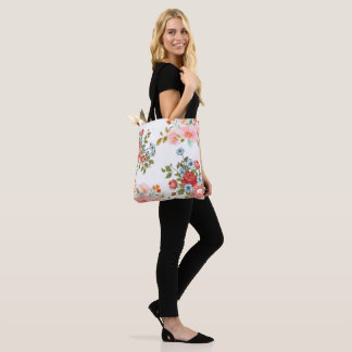 Bolso De Tela Elegancia floral vintage