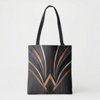 Elegancia geométrica metálica Art Déco