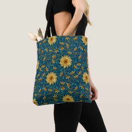 Bolso De Tela Elegancia giratoria - vibrante estampado floral