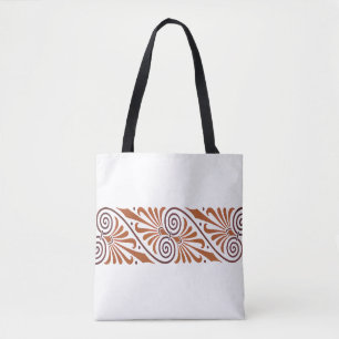 Bolso De Tela Elegancia Griega Clásica Neutral