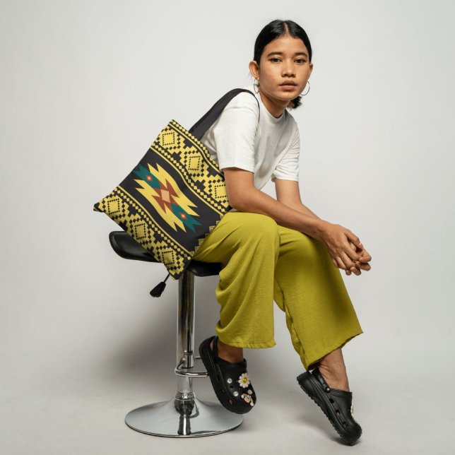 Bolso De Tela Elegancia inspirada por los nativos americanos rad (Subido por el creador)